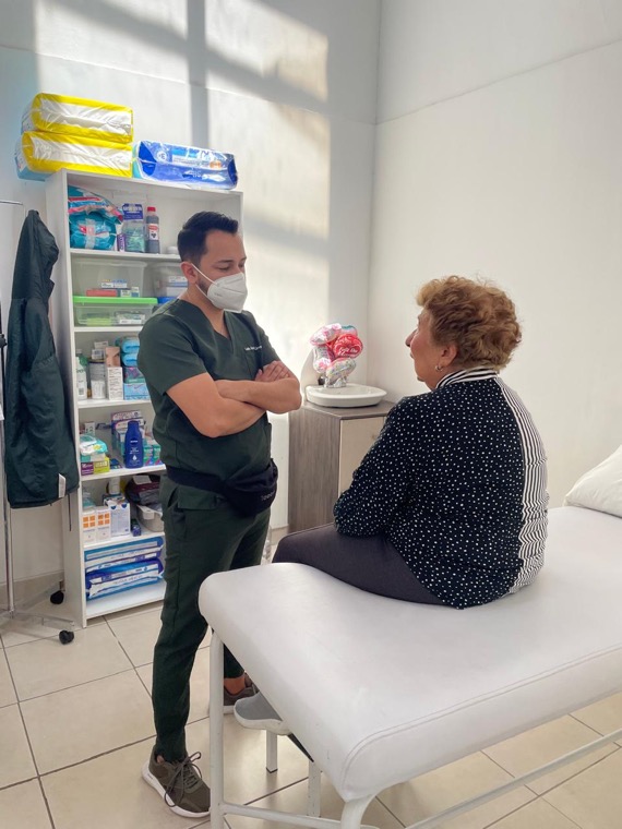 Atención médica en hospedaje ocasional