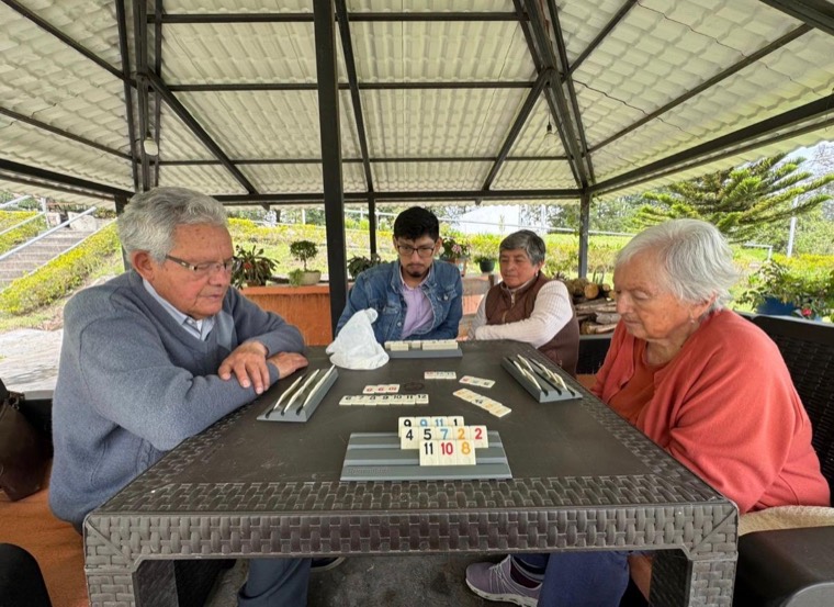 Zona social al aire libre